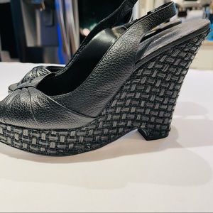 Banana Republic Wedge Sling-Backs